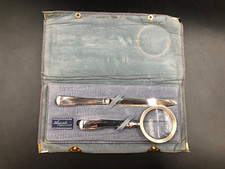 SET da scrivania tagliacarte e lente argento 925/1000 LINE 2000