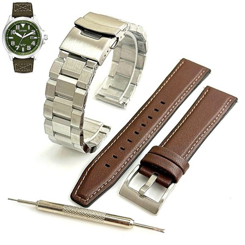 Steel and leather replacement - steel,