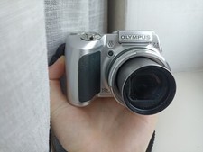 🔥Olympus SP-510UZ Silver 7,1 megapixel fotocamera digitale compatta🔥FUNZIONANTE SCATOLA ECONOMICA🔥