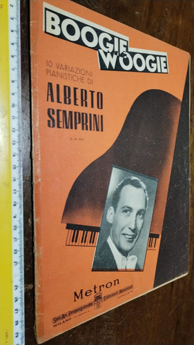 Spartito alberto semprini - -alberto,