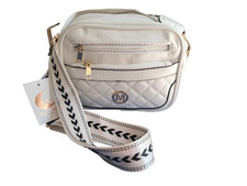 Borsa Ecopelle Tracolla Bianco