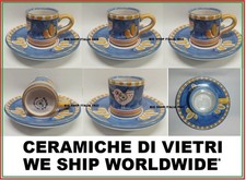 VIETRI 6 TAZZE TAZZINE CAFFE'