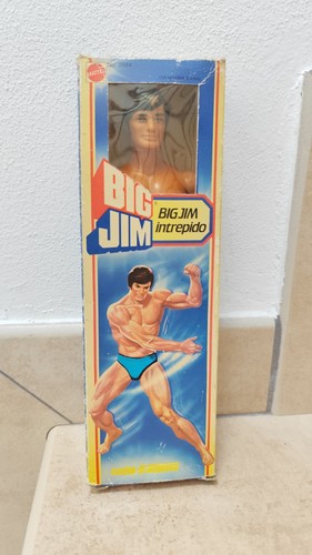 Big jim intrepido mattel - big,