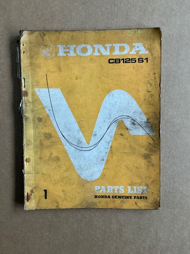 Originale honda cb125 cb125s - originale,