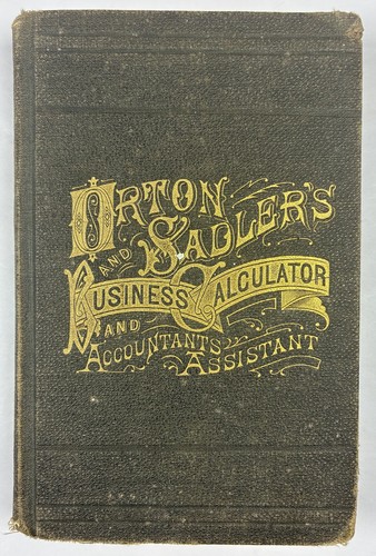 Orton sadler business - sadler's,