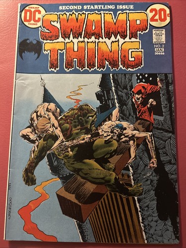Swamp thing 1st app - swamp, (1972)