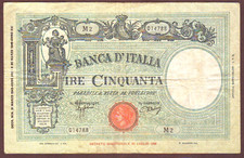 Italy lire 31 3 43 - italy, 31.3.43