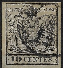 1850 ASI Lombardo Veneto 10c