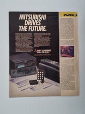 MITSUBISHI ADVERTISING VINTAGE