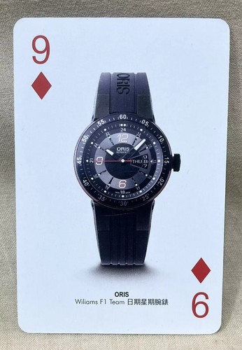 Oris williams team card - oris,