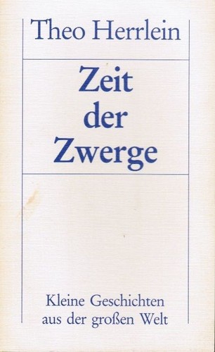 Zeit der zwerge kleine - zeit,