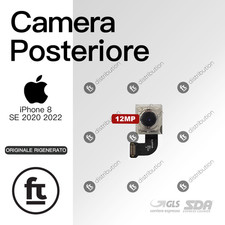 APPLE FOTOCAMERA POSTERIORE IPHONE 8/ SE 2020 2022 ORIGINALE RIGENERATO CAMERA B