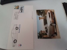 MASERATI QUATTROPORTE, CARTOLINA + BUSTA 1994 Maserati 80° anniversario 
