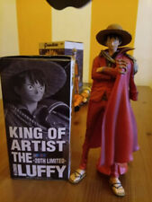 Rufy Banpresto ONE PIECE Figura Re dell'artista 20th LIMITED