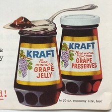 Kraft Grape Jelly Vintage