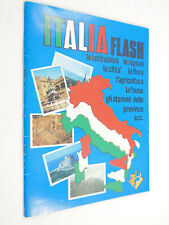 ALBUM FIGURINE VUOTO ITALIA FLASH COLLEZIONISMO 1983