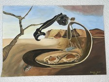 salvador dalì quadro su carta