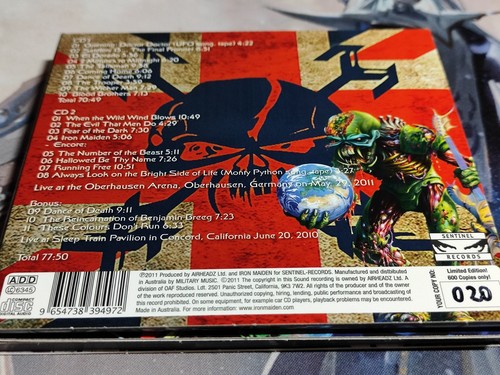 Iron maiden 2xcd 5714 - iron,