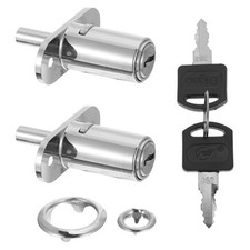  2 Pcs Serratura Vetrinetta