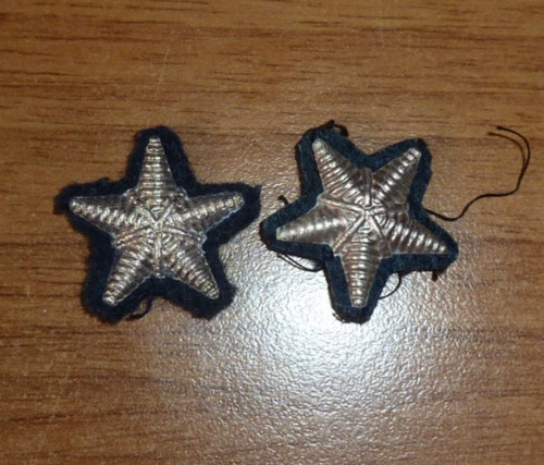 Stellette argento blu - stellette,