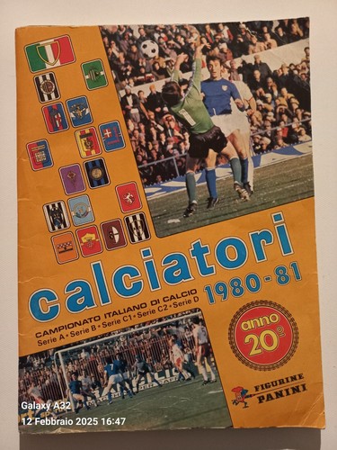 Album completo calciatori 1980 - album,