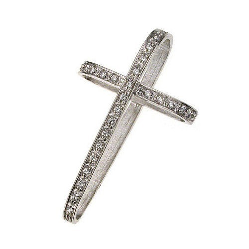 Croce oro pendente kt - croce,