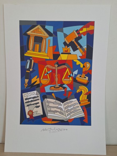 Ugo nespolo serigrafia - ugo, ,