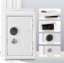 Mini Metal Coin Bank Locker