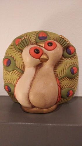 Thun coppia pavoni serie - thun, di