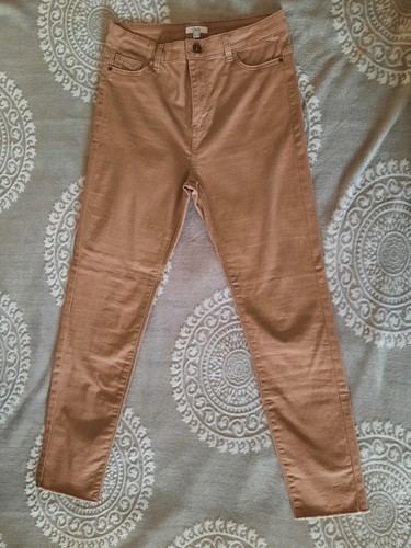 Pantalone beige skinny vita - pantalone, a