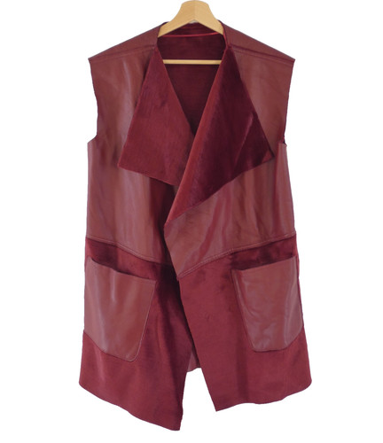 Pinko cappotto gilet - gilet, shearling