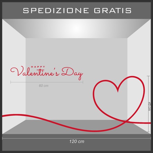 Vetrofanie san valentino - vetrofanie,
