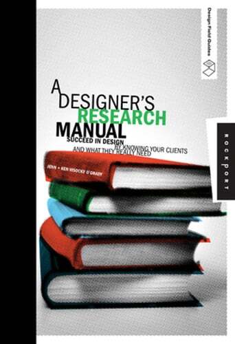 Designer research manual - designer's,