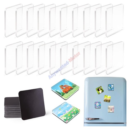 Acrylic blank fridge magnet - blank,