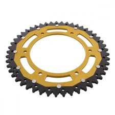 Pignone alluminio oro 49 denti