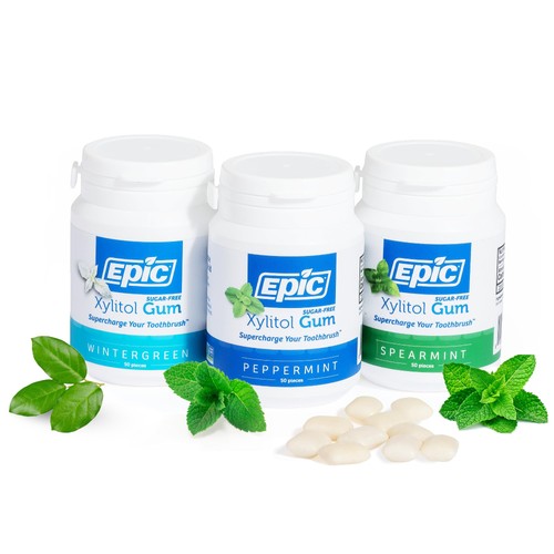 Epic gum xilitolo 100 senza - gum, 100%