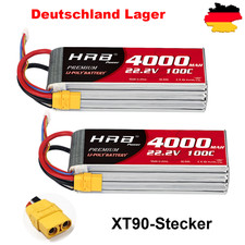 2xHRB 6S 4000mAh XT90 Lipo