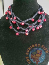 Collana all'uncinetto