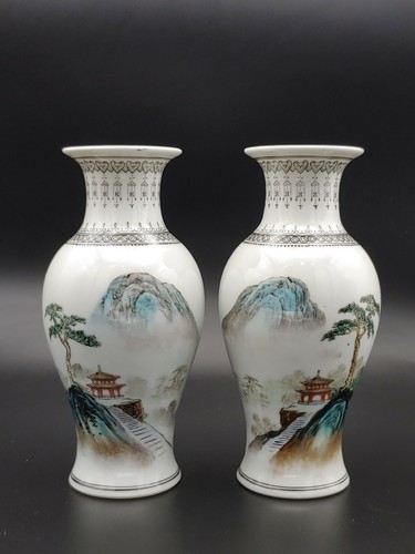 景德镇567瓷 coppia vasi - di,