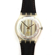 NUOVO Swatch Watch TENDA GK311 con cassa e documenti 2000 NOS Gents 