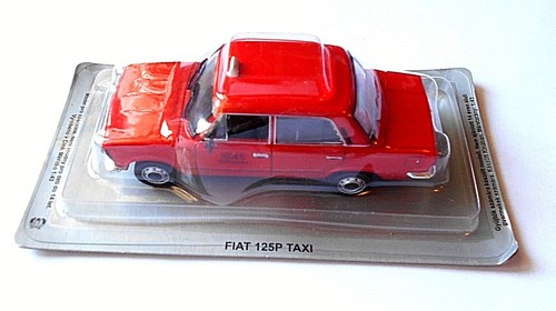 Fiat 125p taxi die cast - -,