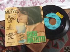 COCKI MAZZETTI " DIMMELO SOTTOVOCE " SIGLA TV  ITALY’63 PROMOZIONALE