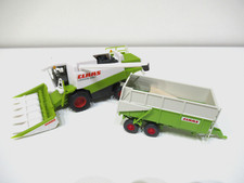 WIKING mietitrebbia CLAAS 480 + carro raccolta mais, 1:87, confez. originali