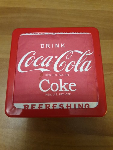 Coca cola scatola - cola, tin
