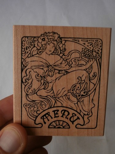Timbro legno menu - ***,