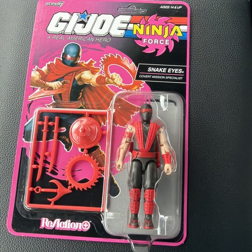 Super7 joe reaction ninja - gi,