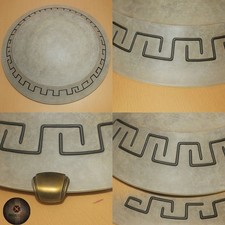 Plafoniera in vetro opalino