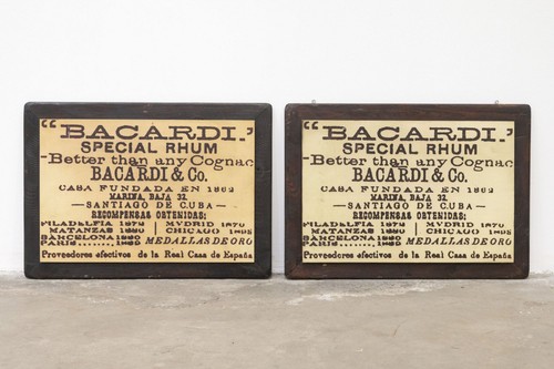 Bacardi special rhum insegna - bacardi,