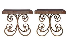 COPPIA DI TAVOLI DA FORNO