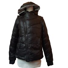 Giubbotto Donna I.CODE Imbottito,  Reversibile,Nero/Grigio Maniche Removibili 